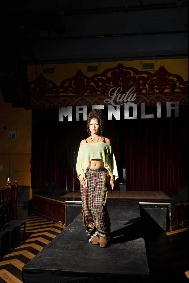 Plaid Cargo Pants