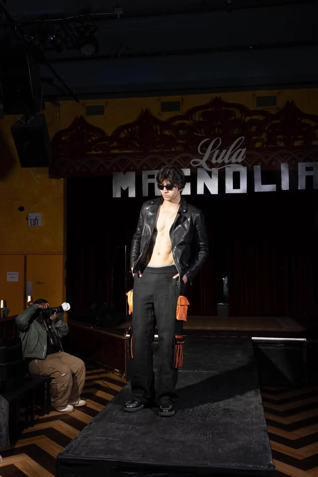 Black and orange cargo pants - photo 5