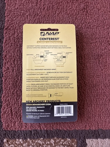 NAP Centerest Flipper Arrowrest Brand New - photo 2