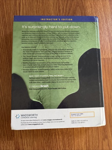 Intervention and Reflection: Basic Issues in Bioethics 9th Ed - photo 3