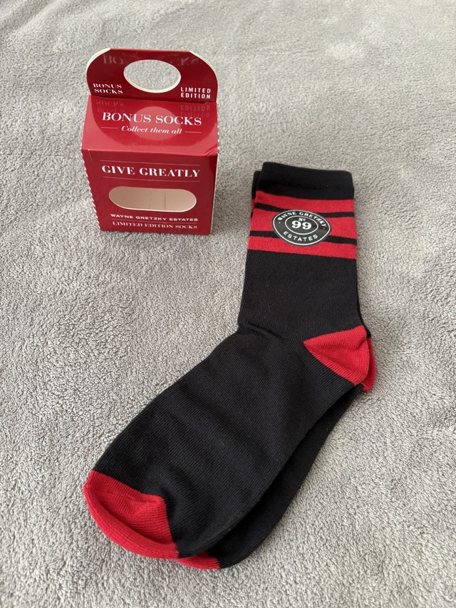 Wayne Gretzky Socks Brand New