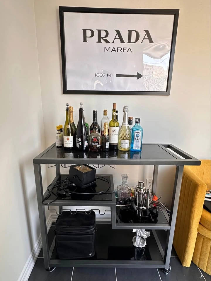Bar Cart + 2 bar chairs - photo 2