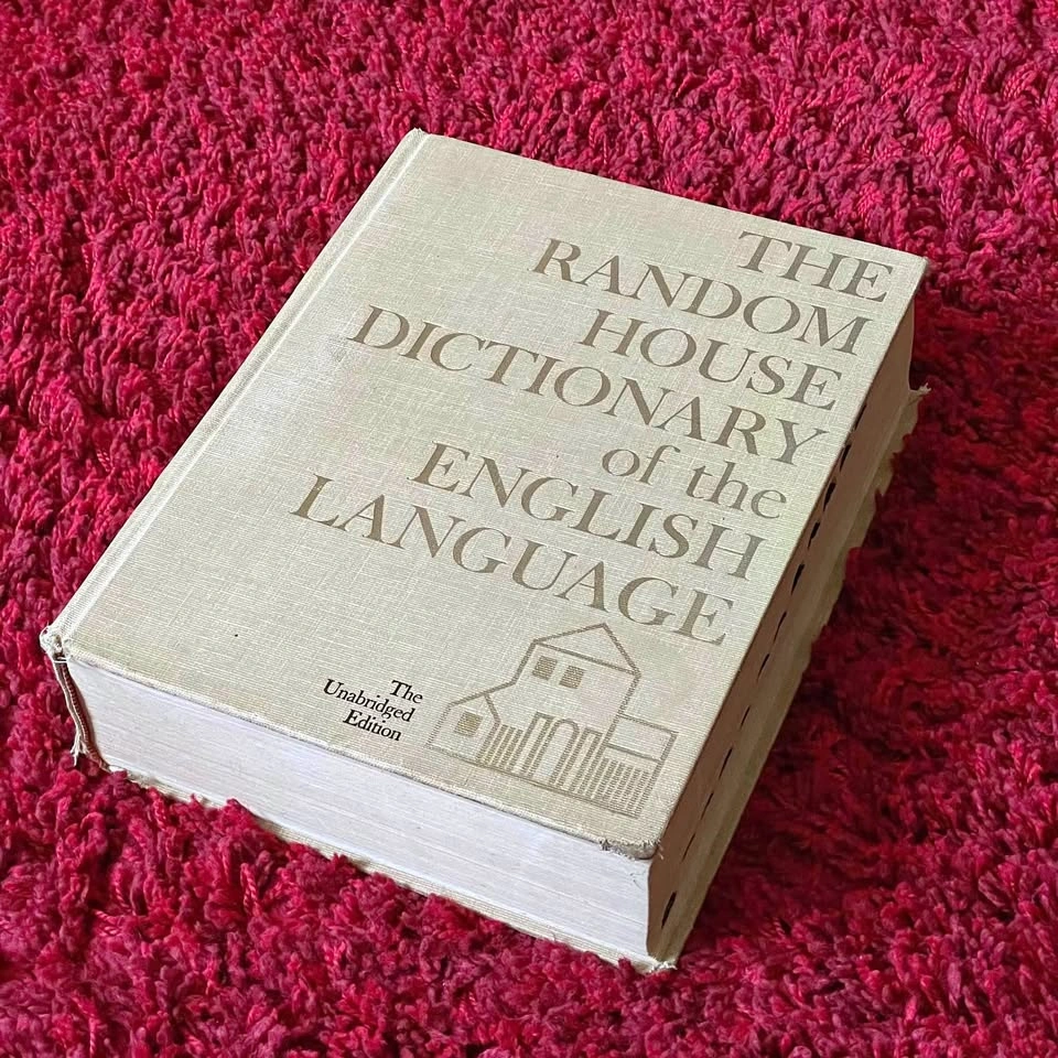 Large Vintage Dictionary