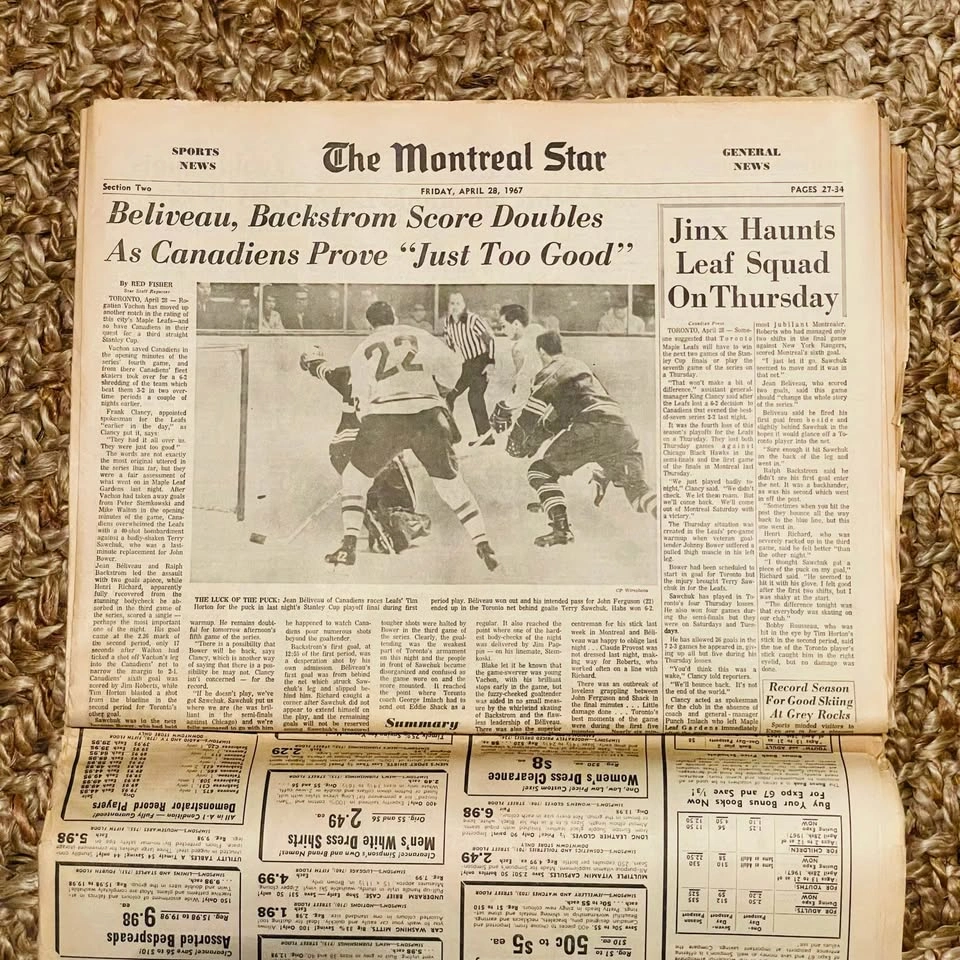 1967 Montreal Sun Newspaper with Expo 67 supplement - photo 2