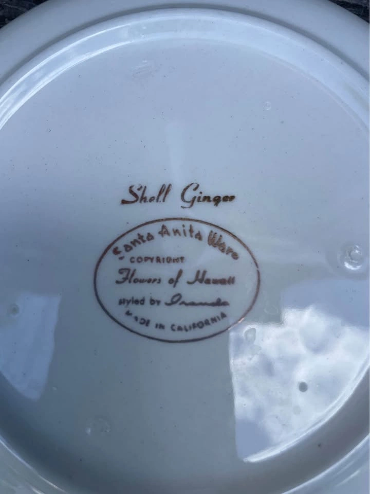 Vintage Santa Anita Ware Plates - photo 4