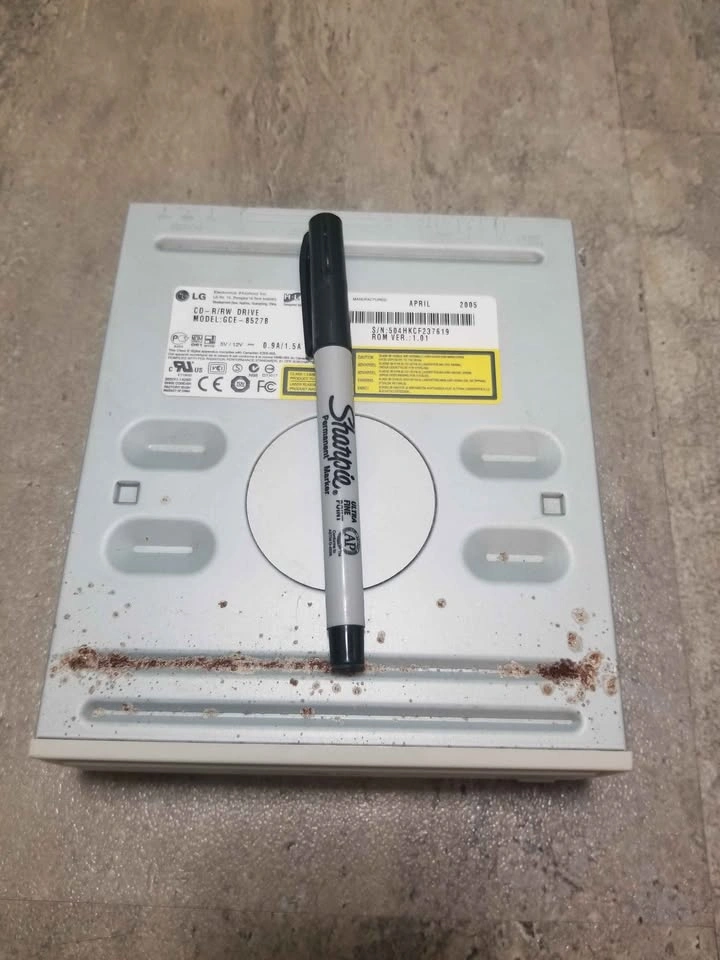 vintage LG GCE-8527B internal CD-R/RW writer - photo 4