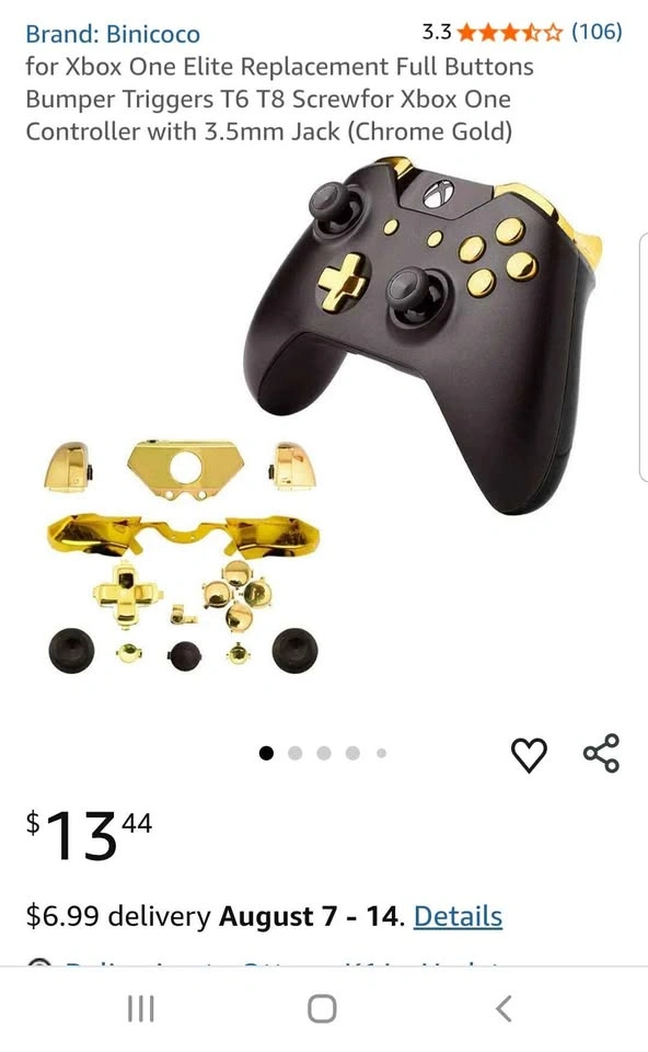 Xbox One Controller Parts - photo 2