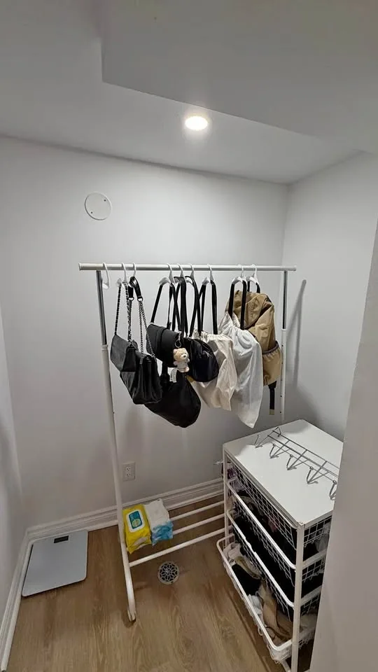 ikea clothes rack rigga white