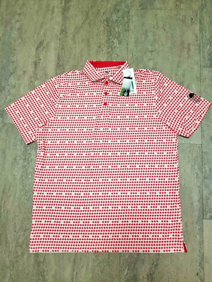 Maple Leaf Golf Polo Size Large