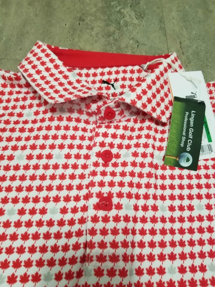 Maple Leaf Golf Polo Size Large - photo 3