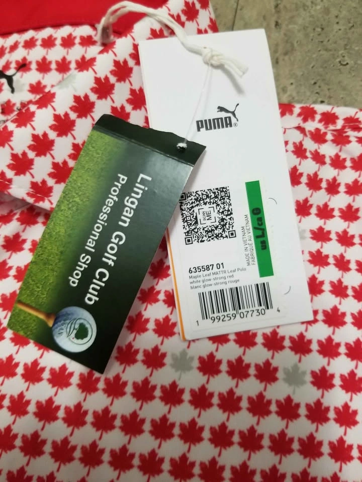 Maple Leaf Golf Polo Size Large - photo 4
