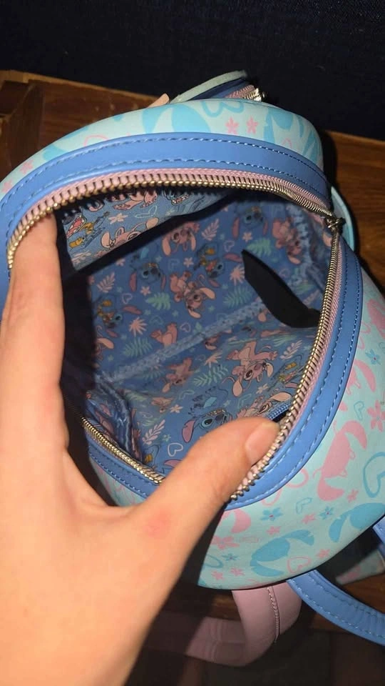 Stitch and angle backpack and wallet - photo 4