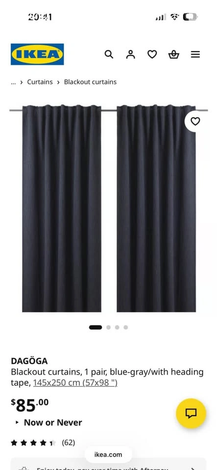 Brown and white curtains from ikea available - photo 4