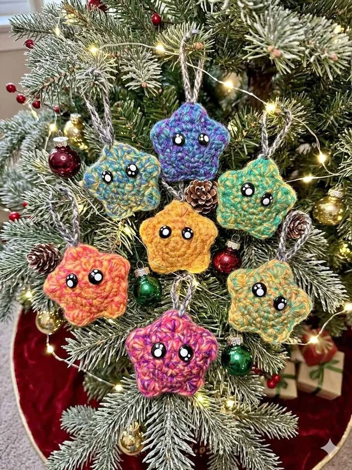 Star Christmas Tree Ornaments