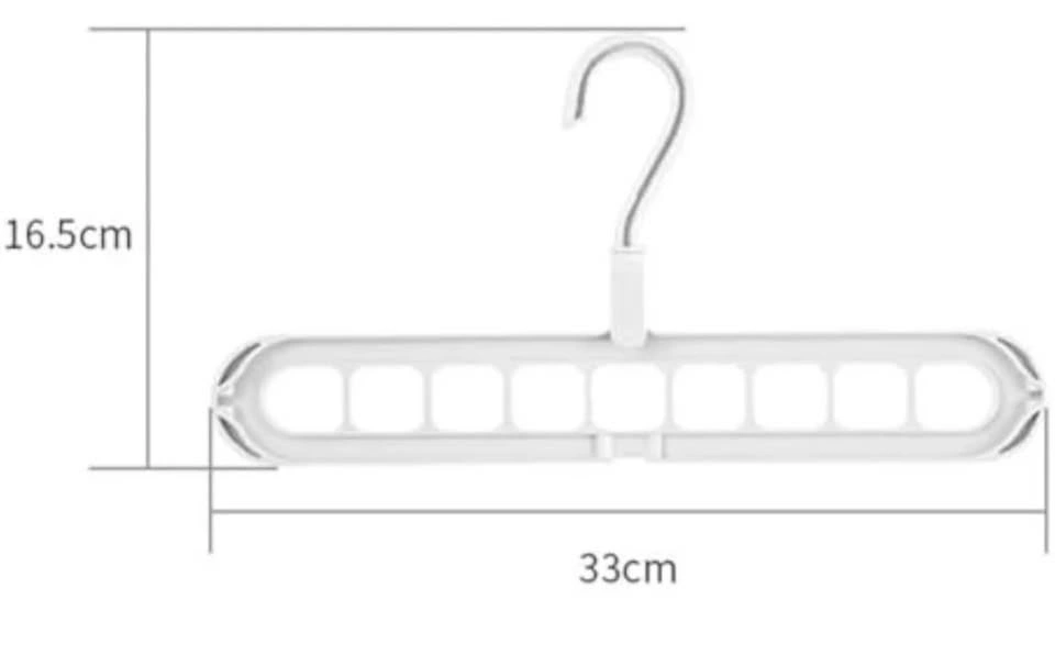 Set of 9 Smart Hanger, Space Saving Hanger for Sale - photo 2