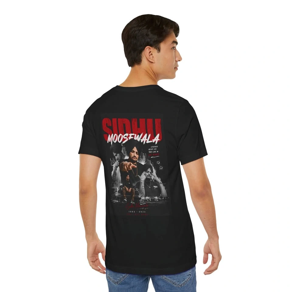 Sidhu Moosewala Tee | 295/The Last Ride | Graphic Design Tee - photo 4