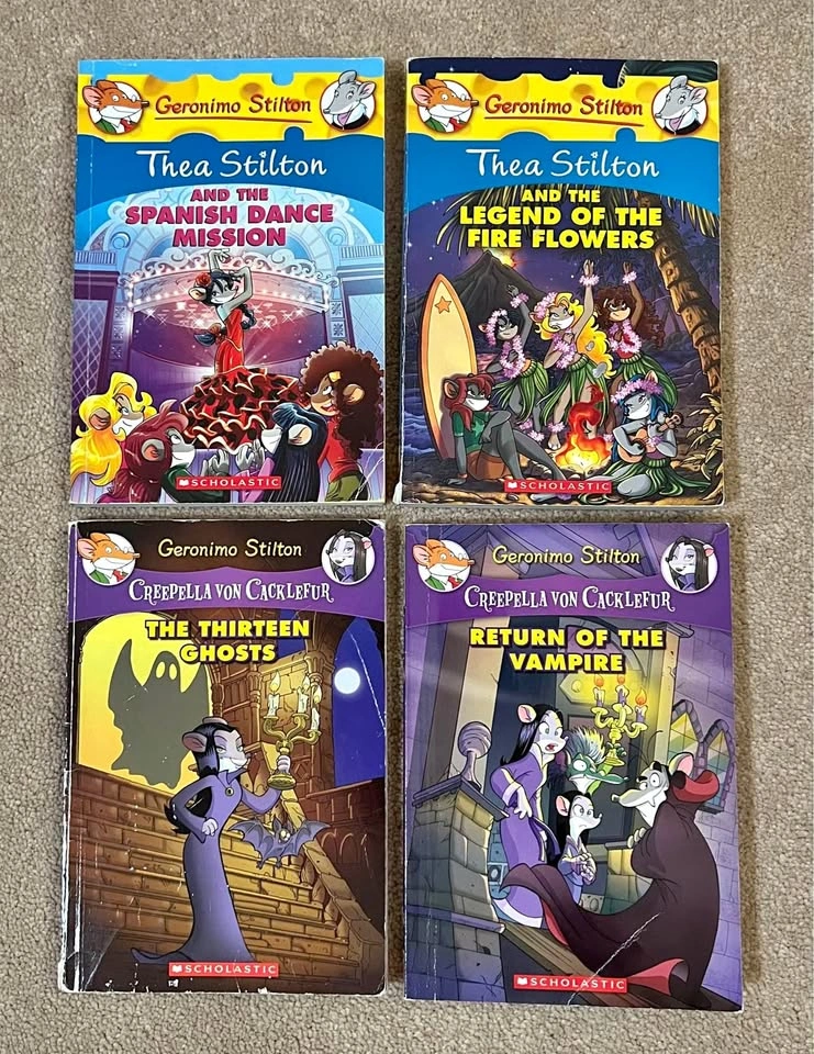 Geronimo Stilton/Thea Stilton Chapter Books Lot