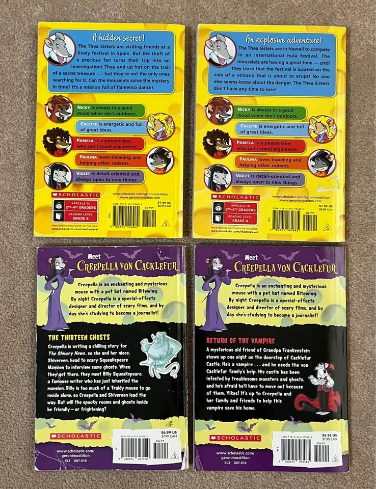 Geronimo Stilton/Thea Stilton Chapter Books Lot - photo 2