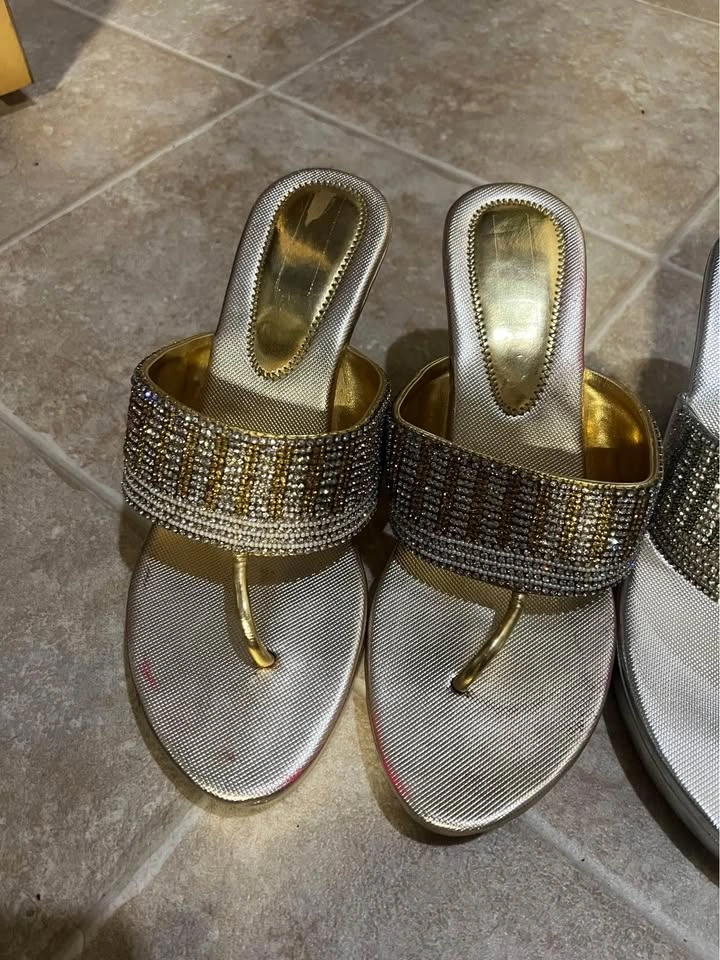 Gold & Silver Heels - photo 4