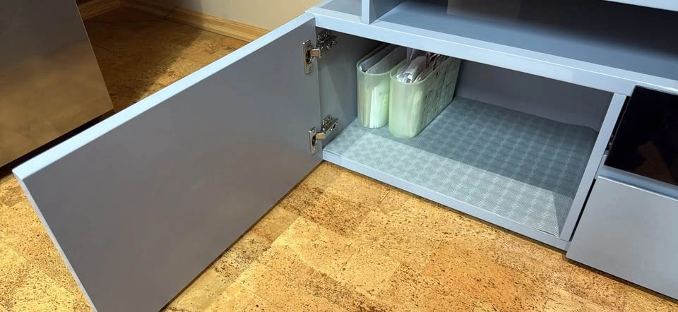 Adam 78" Modern TV Stand - White - photo 2