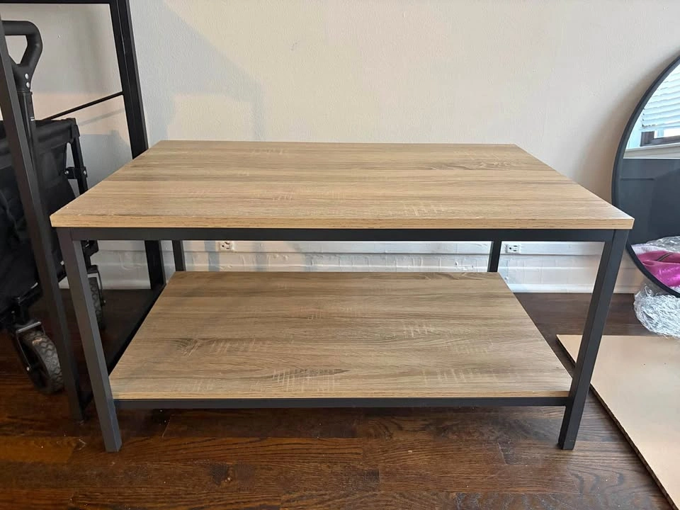 Coffee table and matching side table