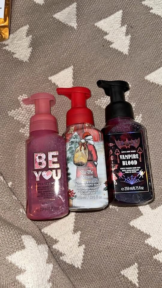 Bath and body works soaps