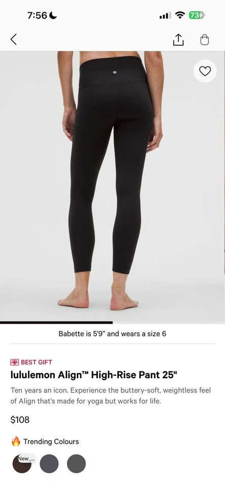 Lululemon align leggings - photo 2