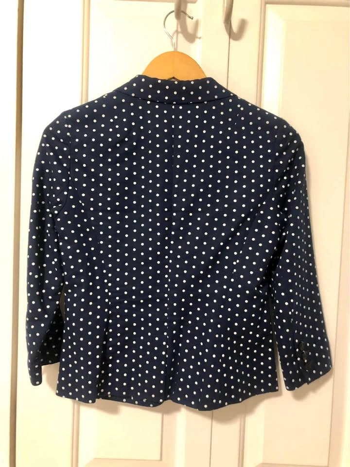 Banana Republic Linen & Cotton Cropped Blazer Size 2 Petite - photo 4