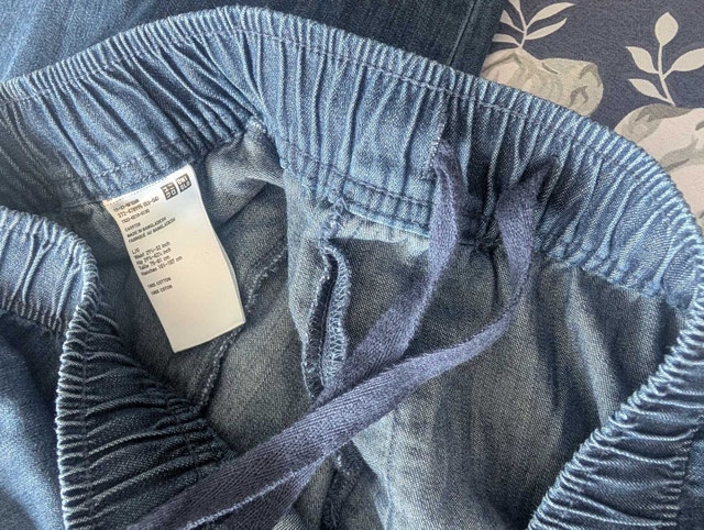 Uniqlo Women's Denim Elastic Waist Pants - photo 3