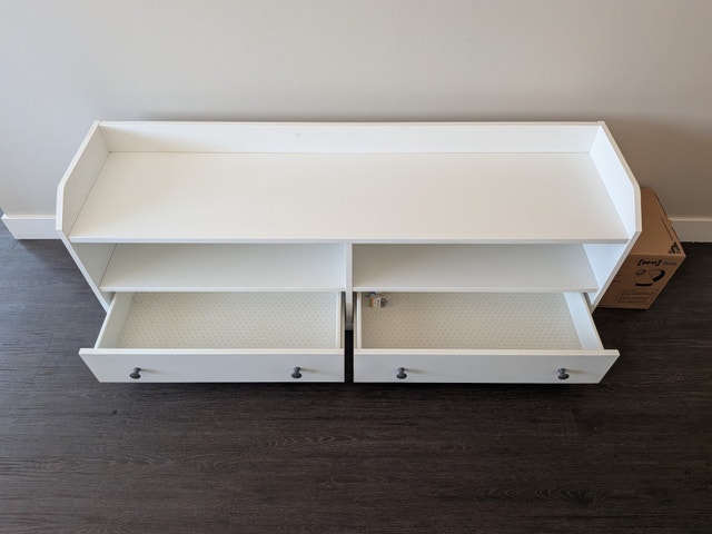 White HAUGA TV Stand - photo 2