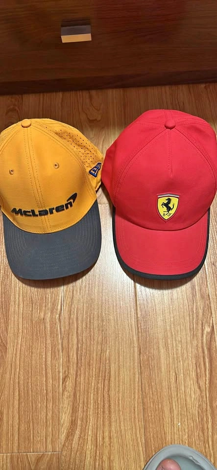 McLaren New Era 9FIFTY and Ferrari Baseball Caps