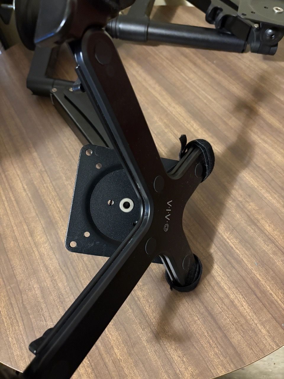 Dual Monitor Arm with VESA Mount Laptop Holder - photo 2