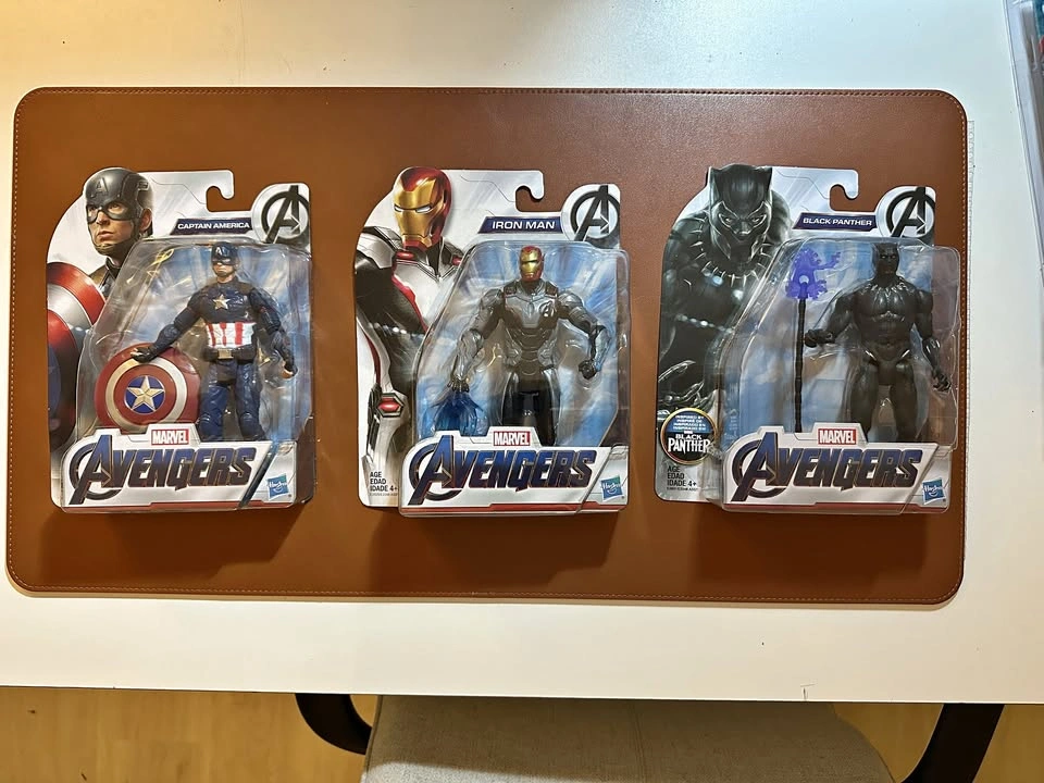 Marvel Avengers Hasbro 6" Action Figures – Captain America, Iron