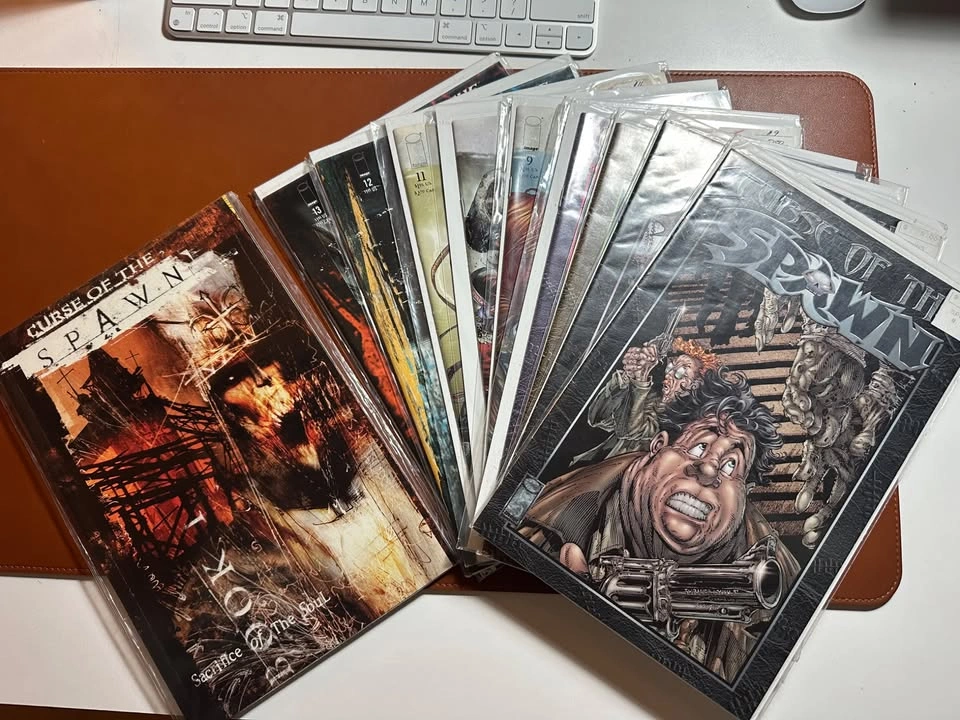Curse of the Spawn Comic Lot – TPB Vol. 1 + Issues #5–13 & #29 - photo 2