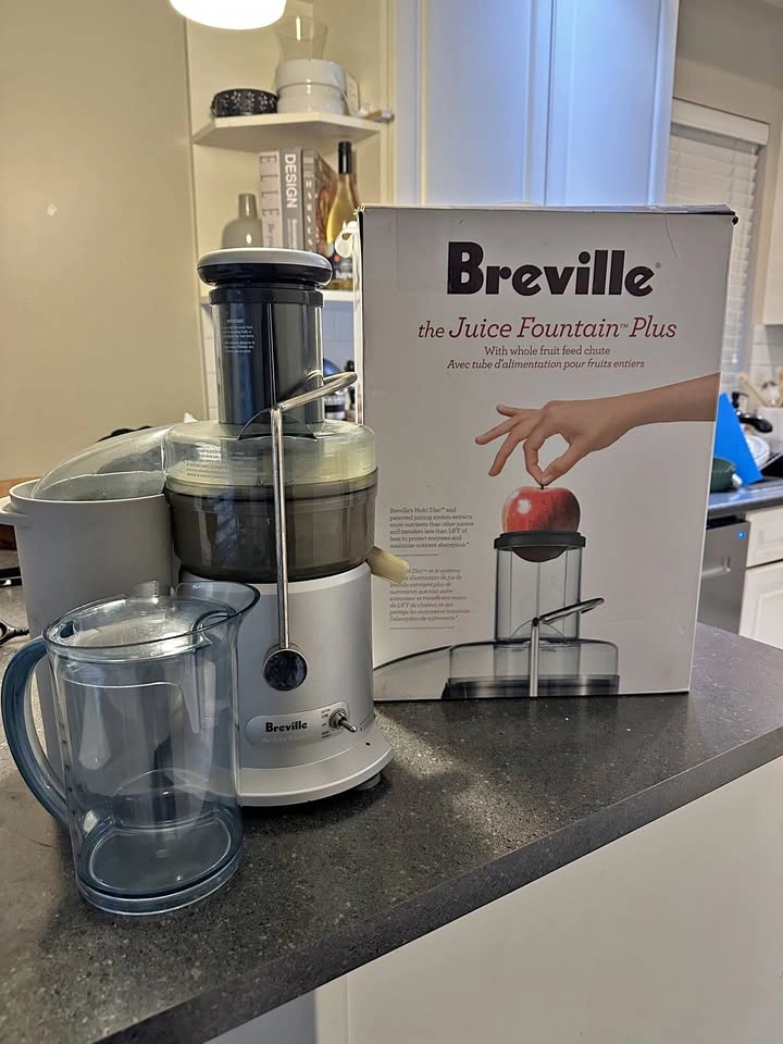 Breville Juice Fountain Plus JE98XL Juicer – 850W – Complete