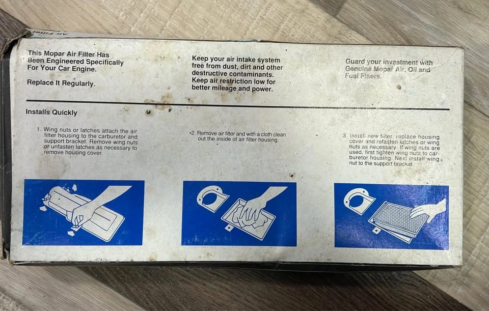 2 Mopar Air Filters - photo 2