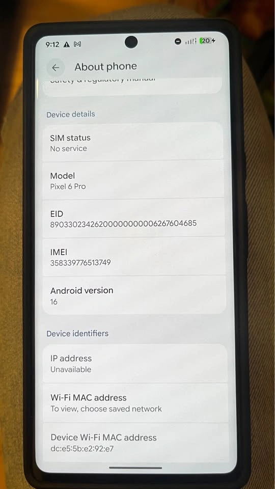 Google Pixel 6 Pro 128GB unlocked with Case - photo 2