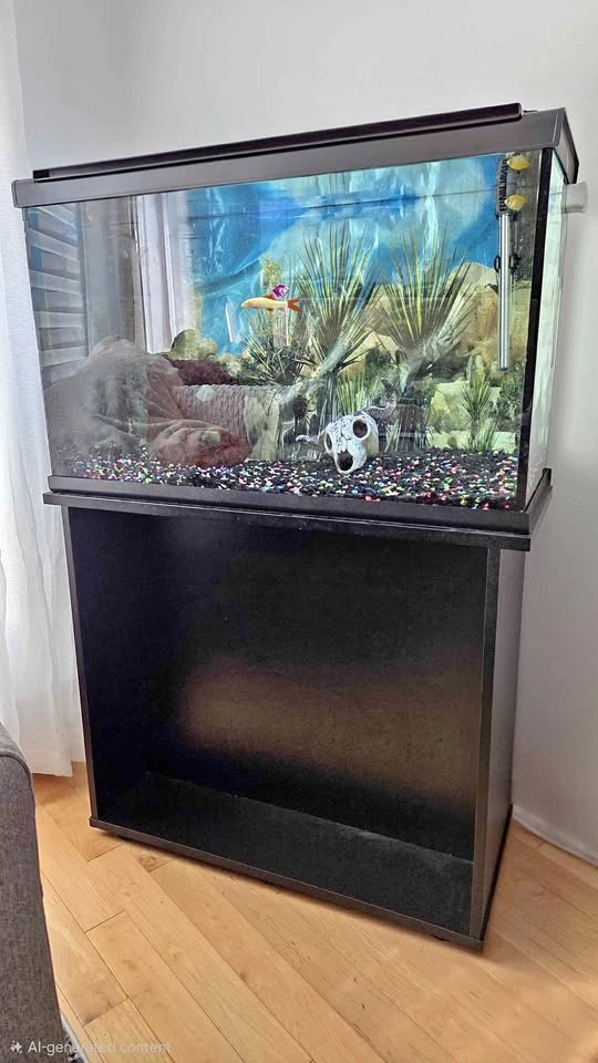 Aquarium + stand