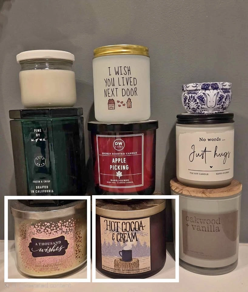 Lot of candles