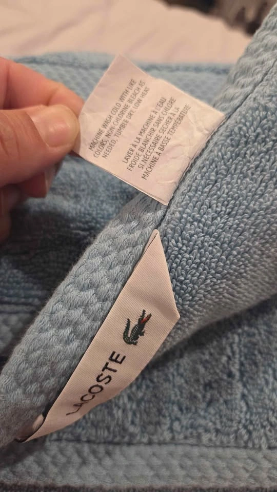 Lacoste bath sheet towel - photo 4