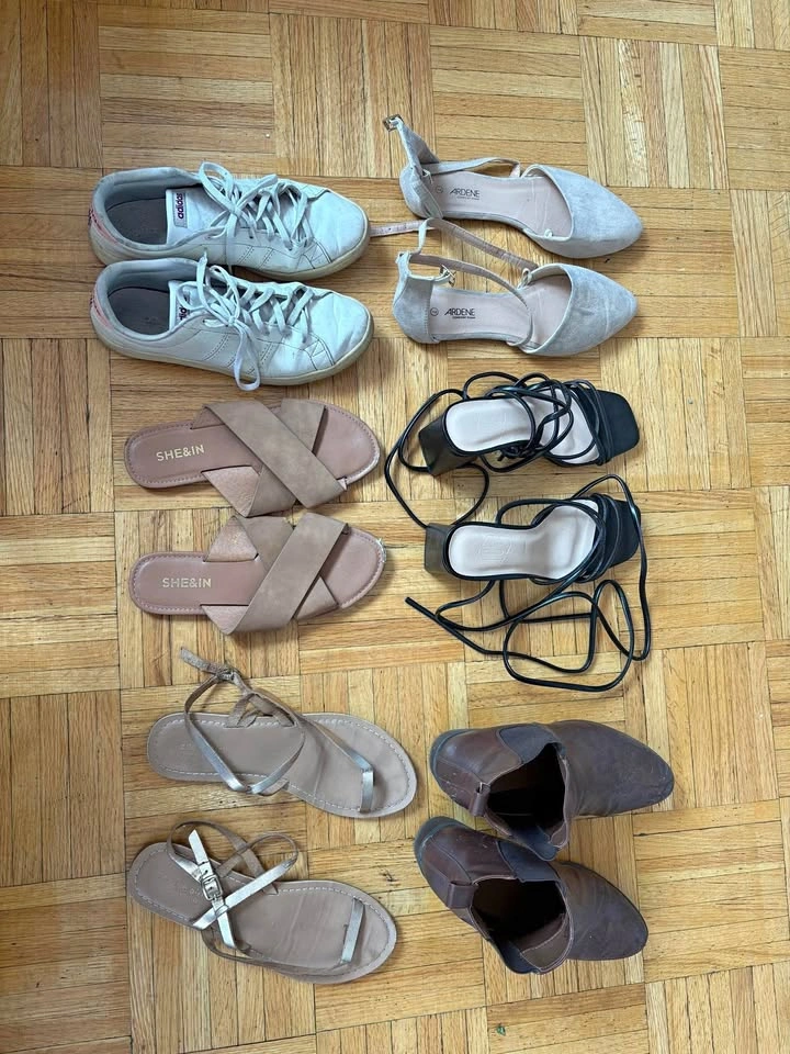 Women's Shoe Bundle - Adidas, Ardene, Shein
