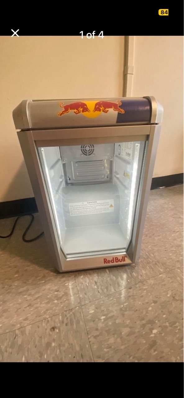 Red Bull Mini Display Cooler Fridge (Doesnt Cool)