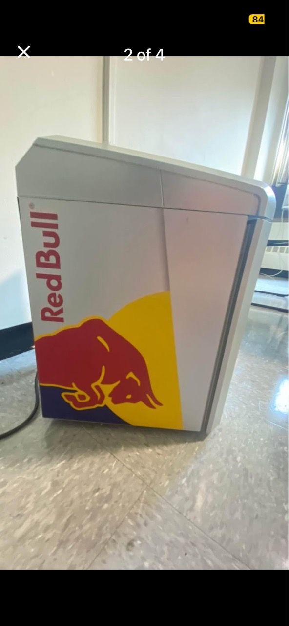 Red Bull Mini Display Cooler Fridge (Doesnt Cool) - photo 2