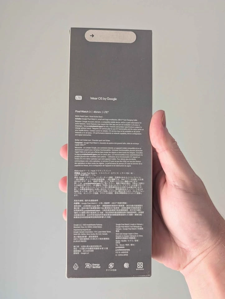 Google Pixel Watch 3, 45MM, LTE - photo 3