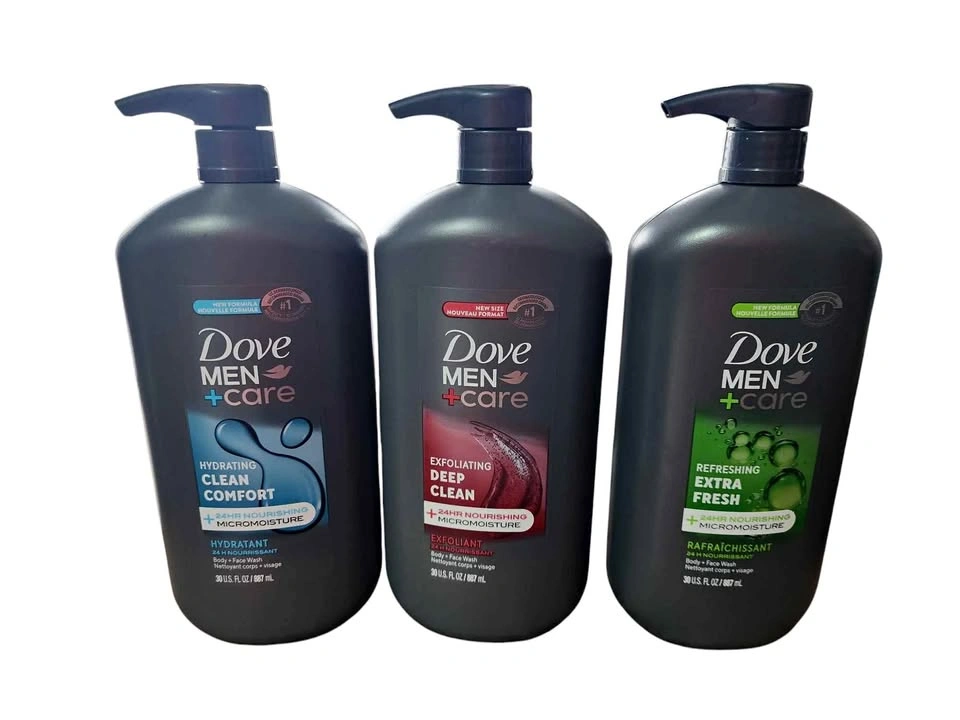 Mens XL Dove mens bodywash $8 each