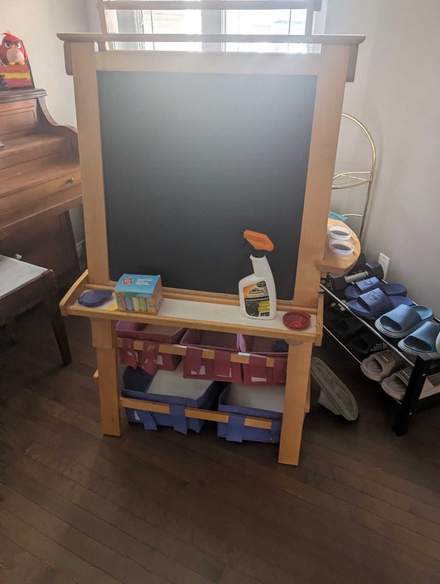white board and black board at back - photo 2