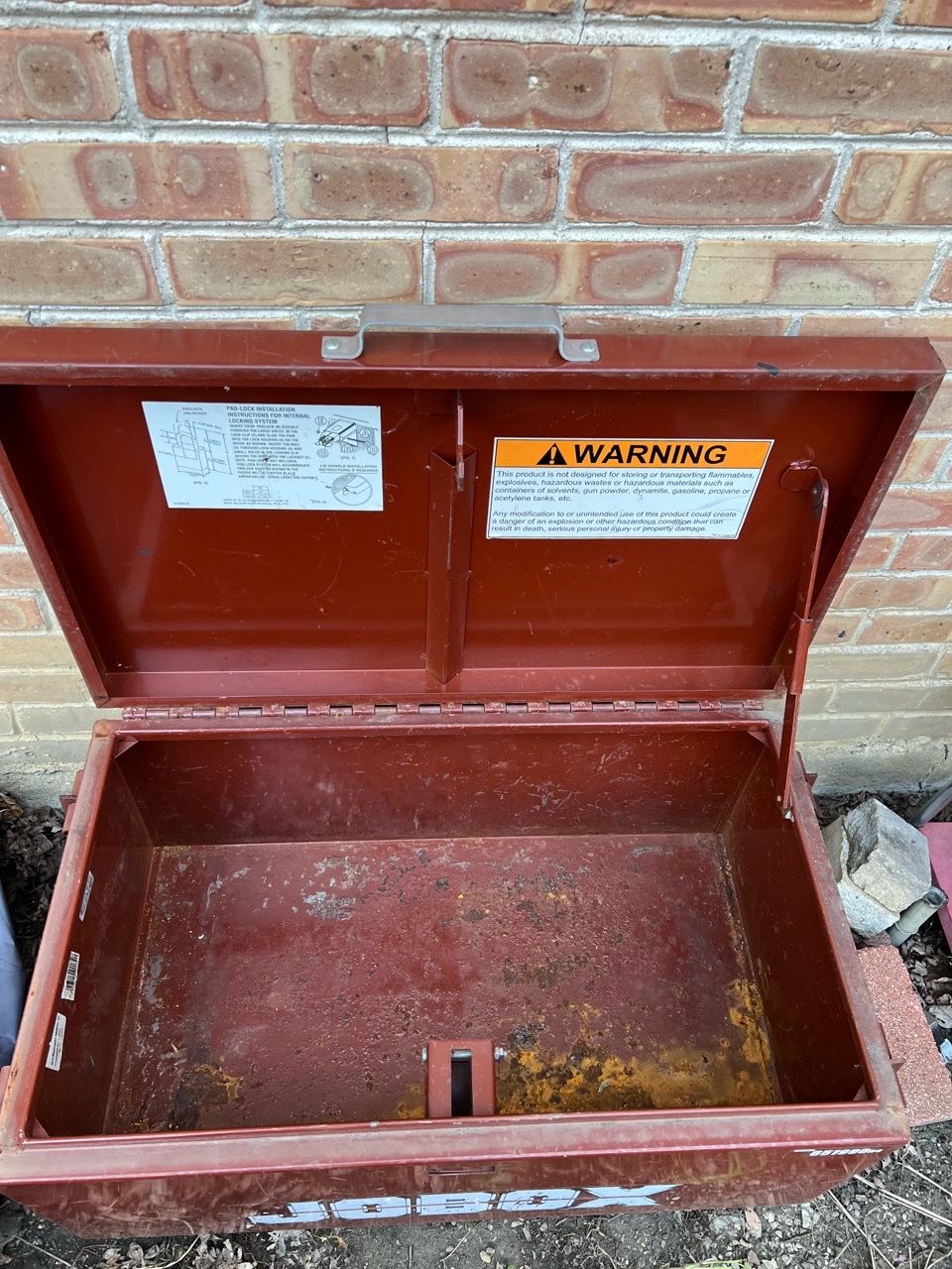 Jobbox 651990R4 Job site Storage Chest - photo 3