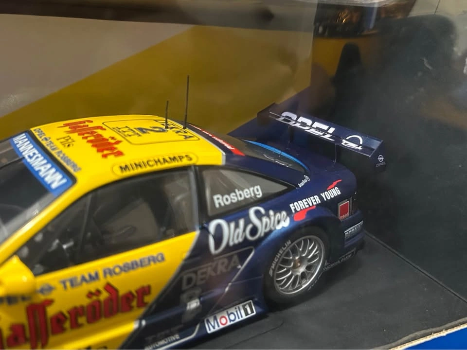 RARE 1/18 diecast Opel racecar- Minichamp(team Rosberg) - photo 4