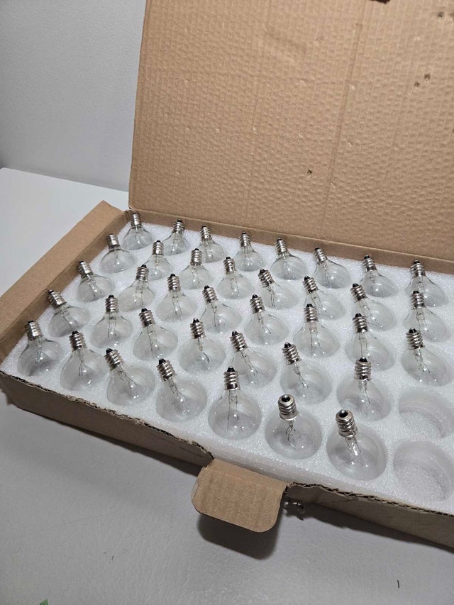 38 Clear Incandescent Lightbulbs For Outdoor String Lighting - photo 3