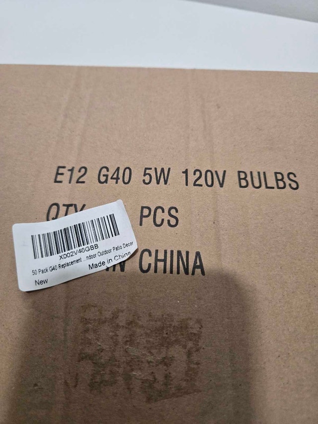 38 Clear Incandescent Lightbulbs For Outdoor String Lighting - photo 4